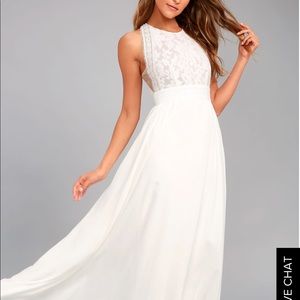 White lulu’s dress